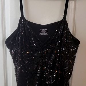 Lane bryant sparkle top